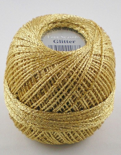 25g gründl glitter häkelgarn - gründl,