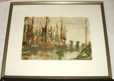 Aquarell des künstlers - des,