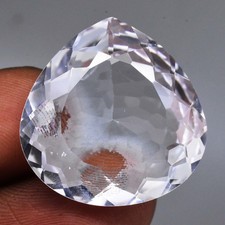 Exquisiter 51,20 ct natürlicher weißer Danburit zertifizierter loser Edelstei...