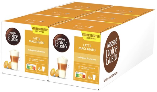Latte macchiato kaffeekapseln - latte,