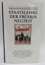 Staatslehre der frühen Neuzeit, Bibliothek der Geschichte und Politik, 1995