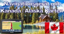 TomTom Navi XL mit Kanada / Alaska Karten von 2025 Top Navigationsgerät (Urlaub)