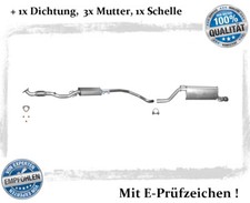 Auspuffanlage für Opel Corsa