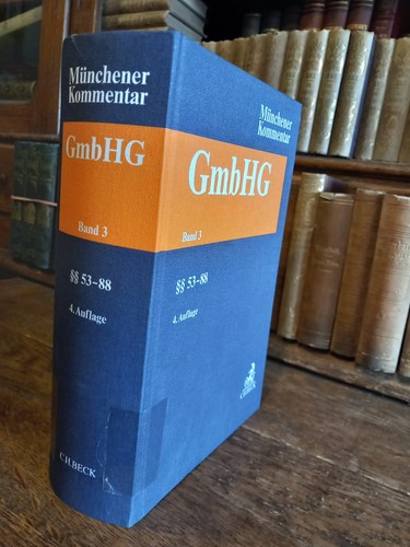 Münchener kommentar gmbhg - münchener,