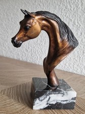 ARABER PFERD Bronze WILLEM VAN BEELEN Figur Araberpferd Vollblutaraber SELTEN