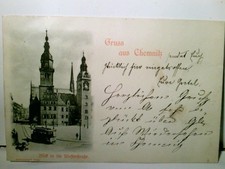 Gruss aus Chemnitz. Blick in