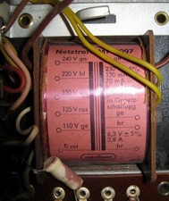 Netztrafo für Röhrenradio Nordmende Röhrenverstärker