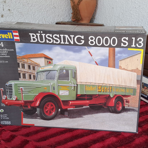 Revell büssing 8000 lkw - s,