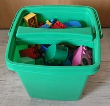 1 kg Lego Duplo Sonder Steine:  Eimer Bausteine Fahrzeug Starter Set Konvolut