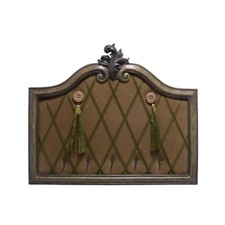 9973791-d Erinnerungsbord im Reliefrahmen Resin Haken Stoffbespannung 66x55cm