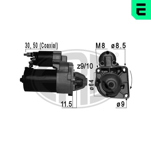 Era anlasser starter 220697a - anlasser,