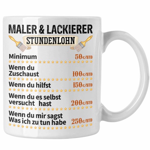 Maler lackierer stundenlohn - maler, &