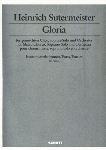 Heinrich suttermeister gloria - suttermeister,,