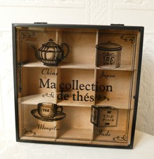 Teebox Beutel Box 9-Fächer