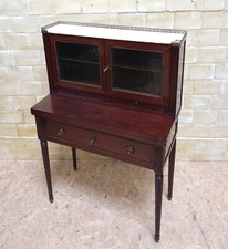 ANTIK! Damen-Sekretär restauriert Spätbiedermeier um 1860 Mahagoni Schreibtisch