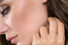 Brillant Memory Ring 60 Diamanten 0,30 Karat in 925er Sterling Silber Silver 