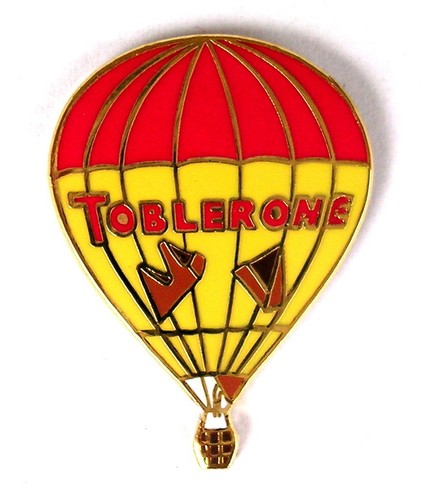 Ballon pin pins - ballon, toblerone