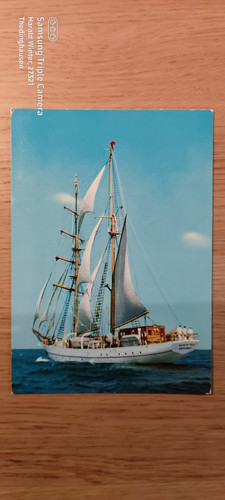 Postkarte segelschulschiff - postkarte,