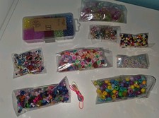 XXL Schmuck-Perlen-Bastel-Paket mit Stiften, Pailetten und Schmucksteinen