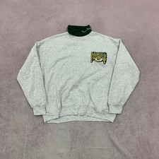 Vintage Green Bay Packers Sweatshirt Pullover Sportpullover mit Rollkragen