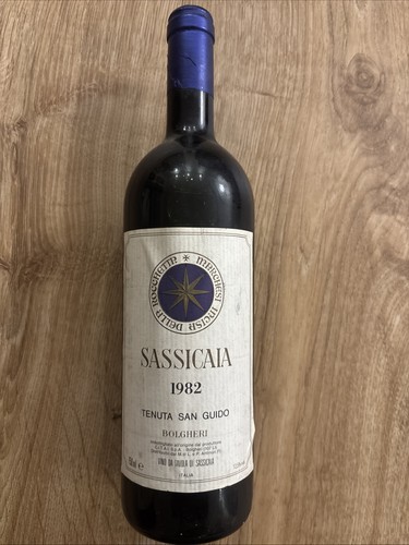 Sassicaia 1982 tenuta san - sassicaia,