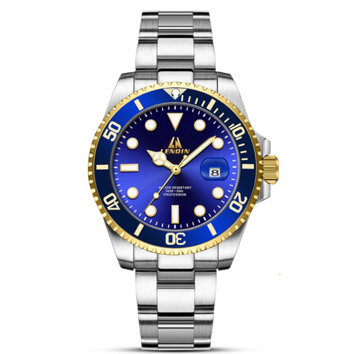 Herren uhren edelstahl quarz - uhren,