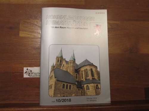 Hohenlimburger heimatblätter - hohenlimburger,