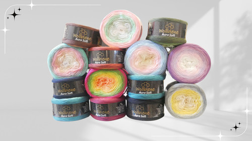 Wollbiene aura soft bobbel - soft,