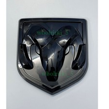 Für Dodge RAM Kofferraum Emblem Auto Abzeichen Aufkleber Schwarz Glänz Auto NEW