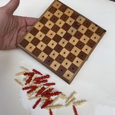 Reiseschach Bein vintage antik