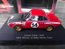 AUTOART, LANCIA FULVIA, 1972 RALLY MONTE CARLO, 13551, SLOTCAR 1:32
