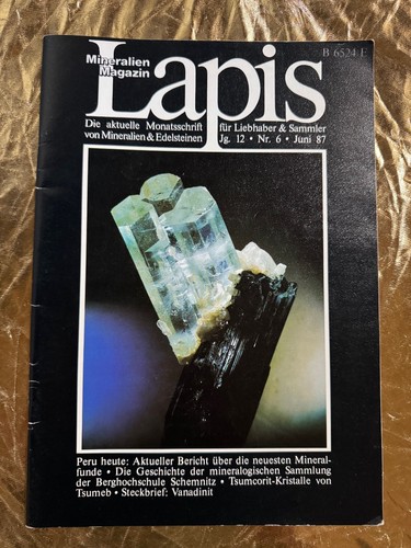 Lapis mineralien magazin - lapis, juni