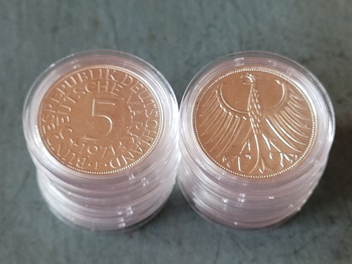 Dm silber gedenkmünzen - 10×, 5