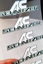 AC Schnitzer 3x Schriftzug