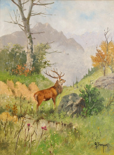 Georg berger ölbild - georg,