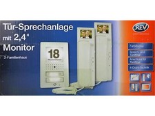 REV Ritter Farb Video Sprechanlage 2.4 Zoll, 2-Familie 003017208
