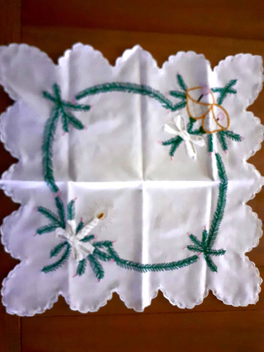 Weihnachtsdeckchen