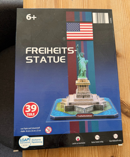 Puzzle freiheitsstatue - 3d,