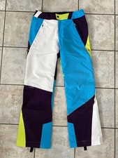 Skihose Snowboardhose Damen Spyder Gr. 38 Weiß Blau Lila Grün