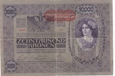 Österreich 10 000  Kronen 1918