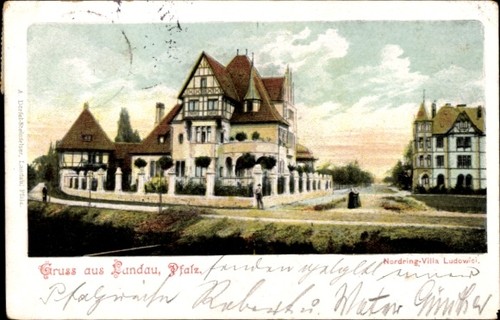 Landau der pfalz - ak,