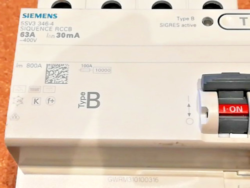 Schutzschalter typ wie - b,,