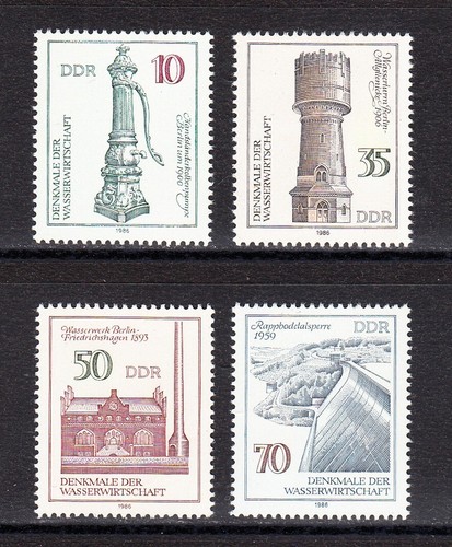 Ddr 1986 2993 - mi-nr., 2993-2996