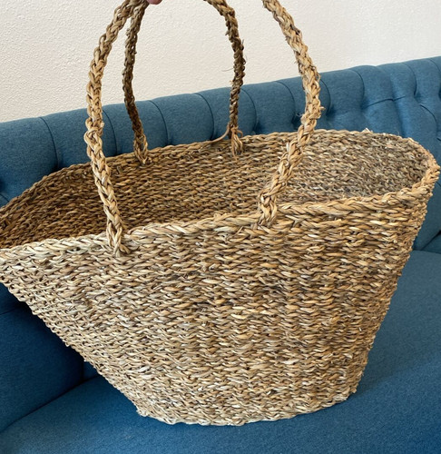 Tasche mit henkel seegras - tasche,