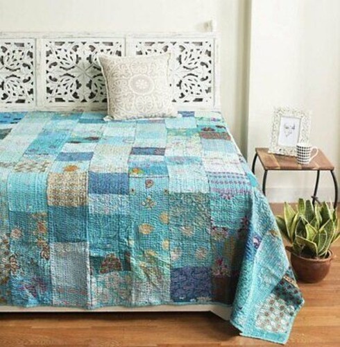 Indische patchwork kantha - indische,