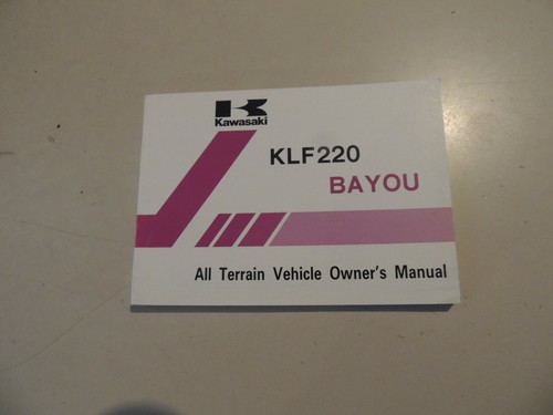 1988 quad kawasaki klf220 - 1988,