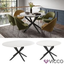 Esstisch Loyd Weiß Schwarz