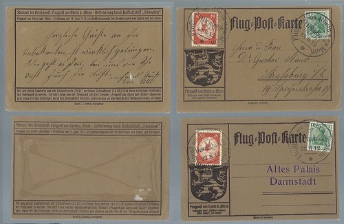 Flugpost 1912 i - -, ii