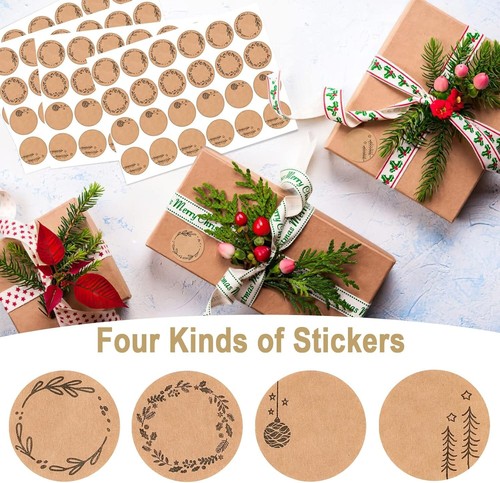 Aufkleber weihnachten 24er set - weihnachten,