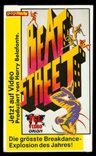 Werbe aufkleber beat street - aufkleber,